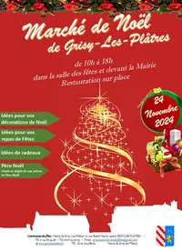 Marché de Noël 2024 à Grisy-Les-Plâtres