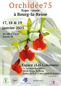 Exposition Internationale d'Orchidées à Bourg-la-Reine